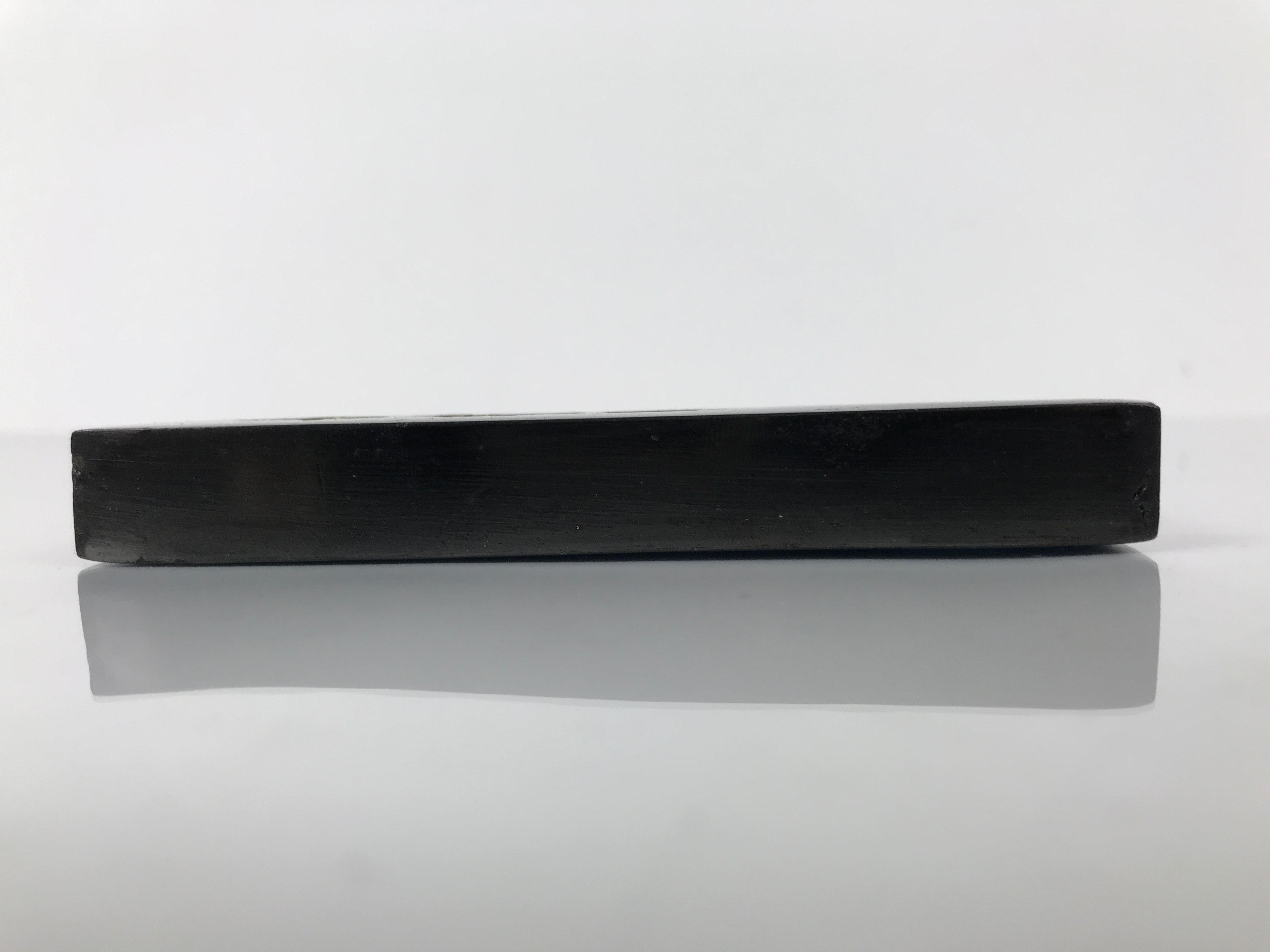 Chinese Ink Stick Calligraphy Shodo Soot Tool Shuji Kanji Vtg Black Sumi JK911
