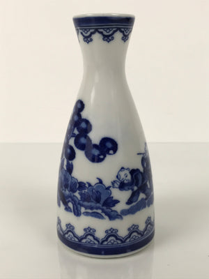唐三彩 Chinese Porcelain Sake Bottle Tokkuri Vtg Karako Tang