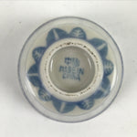 Chinese Translucent Porcelain Sake Cup Vtg Dragon Guinomi White Blue G263