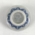 Chinese Translucent Porcelain Sake Cup Vtg Dragon Guinomi White Blue G264