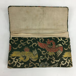 Copy of Japanese Buddhist Fabric Bag And Beads Set Vtg Prayer Beads Juzu Bag BU5