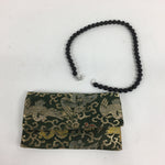 Copy of Japanese Buddhist Fabric Bag And Beads Set Vtg Prayer Beads Juzu Bag BU5