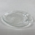 France Arcopal Brand Glass Plate Vtg Fish Tableware Small Plate Kozara QT155