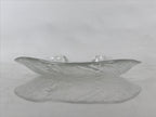 France Arcopal Brand Glass Plate Vtg Fish Tableware Small Plate Kozara QT155