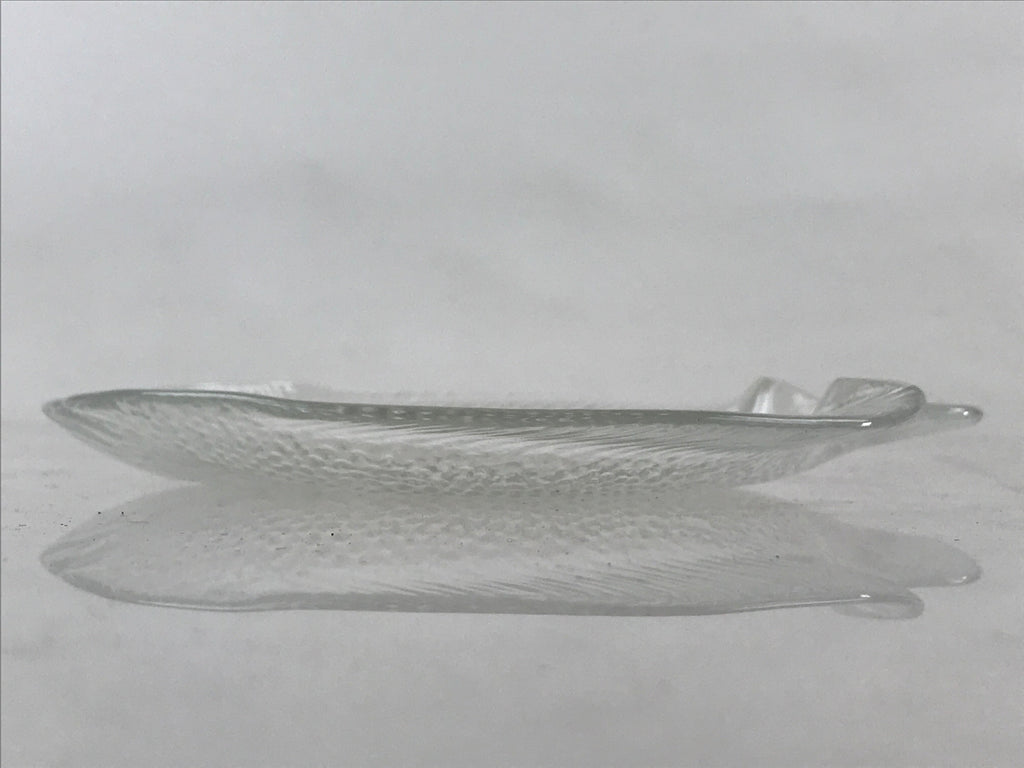 France Arcopal Brand Glass Plate Vtg Fish Tableware Small Plate Kozara QT155