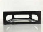 Japanese Wooden Lacquered Cut-Out Ozen Low Table Vtg Serving Tray Black L643-KT - Tray-chidorivintage.com