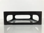 Japanese Wooden Lacquered Cut-Out Ozen Low Table Vtg Serving Tray Black L643-KT - Tray-chidorivintage.com