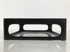 Japanese Wooden Lacquered Cut-Out Ozen Low Table Vtg Serving Tray Black L643-KT - Tray-chidorivintage.com