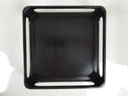 Japanese Wooden Lacquered Cut-Out Ozen Low Table Vtg Serving Tray Black L642-KT - Tray-chidorivintage.com