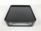 Japanese Wooden Lacquered Cut-Out Ozen Low Table Vtg Serving Tray Black L644-KT - Tray-chidorivintage.com