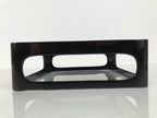 Japanese Wooden Lacquered Cut-Out Ozen Low Table Vtg Serving Tray Black L644-KT - Tray-chidorivintage.com
