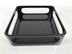 Japanese Wooden Lacquered Cut-Out Ozen Low Table Vtg Serving Tray Black L644-KT - Tray-chidorivintage.com