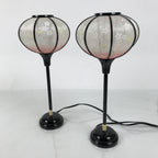 Japanese Hina Doll Furniture Electric Lantern Bonbori Cherry Blossom Pink ID721-FB - Hina Doll Furniture-chidorivintage.com