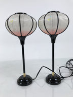 Japanese Hina Doll Furniture Electric Lantern Bonbori Cherry Blossom Pink ID721-FB - Hina Doll Furniture-chidorivintage.com