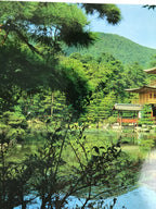 Japanese Large Postcard Kinkakuji Golden Pavilion Vtg Kyoto Temple Color PC206-AD - Photo-chidorivintage.com