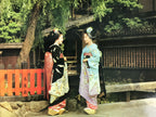 Japanese Large Postcard Maiko Girls Vtg Kyoto Geiko Geisha Kimono Color PC213-AD - Photo-chidorivintage.com