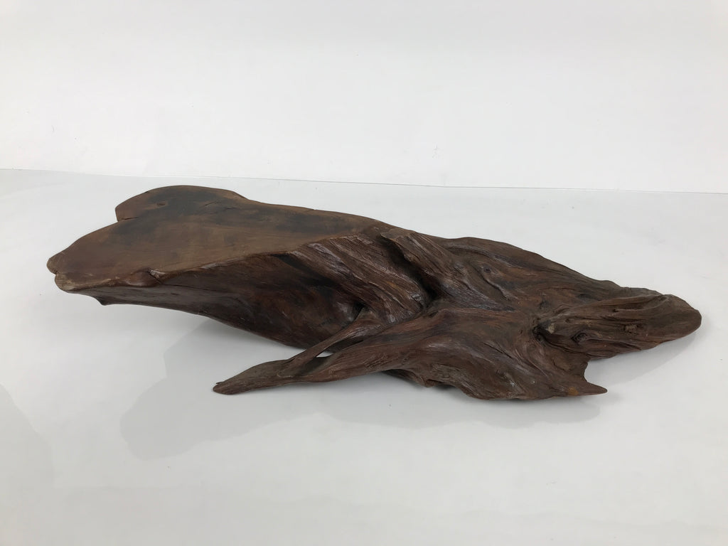 Japanese Wooden Flower Vase Stand Vtg Unique Kadai Board Ikebana Bonsai WT610-FB - Stand-chidorivintage.com