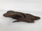 Japanese Wooden Flower Vase Stand Vtg Unique Kadai Board Ikebana Bonsai WT610-FB - Stand-chidorivintage.com