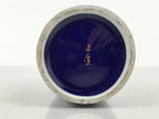 Japanese Porcelain Flower Vase Vtg Ikebana Kabin Bottle Blue Gold Floral FK248-KT - Vase-chidorivintage.com