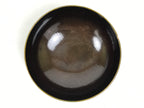 Japanese Lacquer Wood Lidded Bowl Owan Vtg Makie Black Gold Shochikubai LB197-KT - Bowl-chidorivintage.com