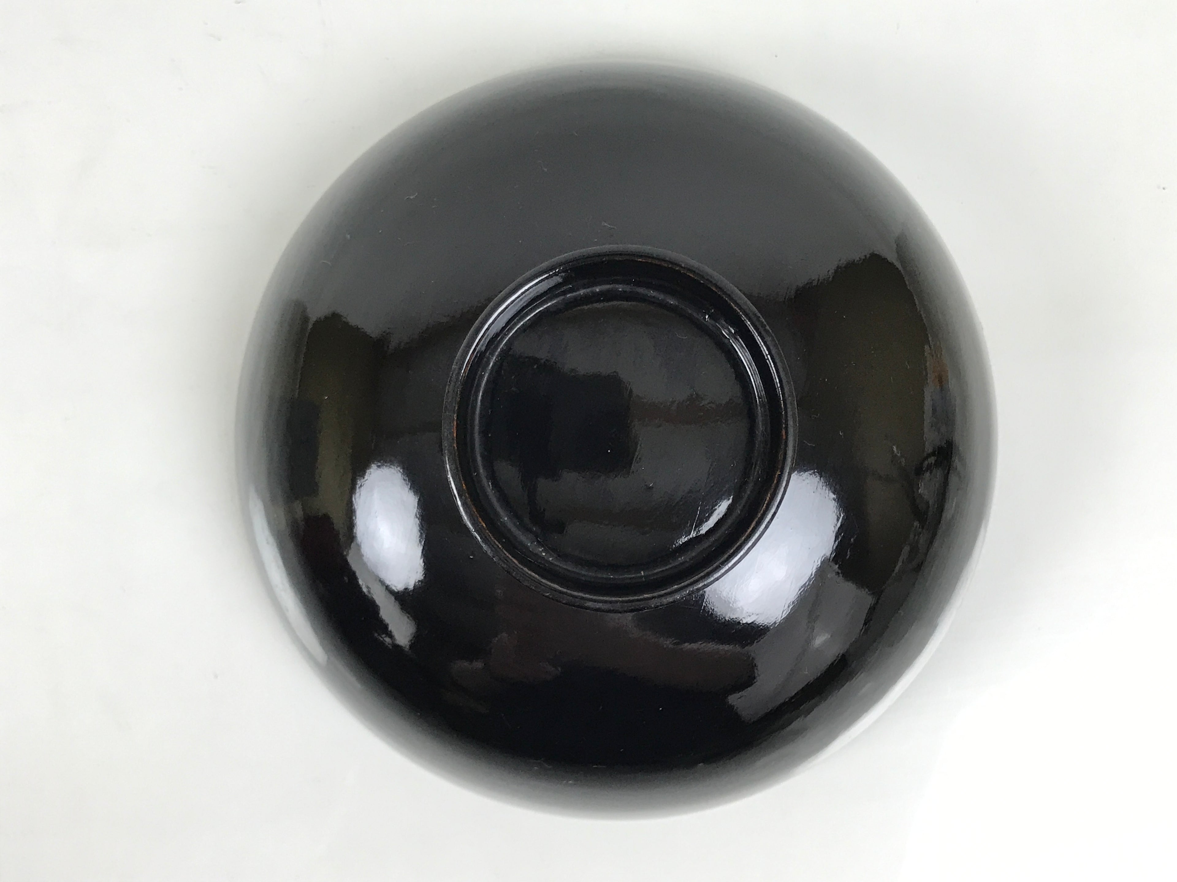 Japanese Lacquer Wood Lidded Bowl Owan Vtg Makie Black Gold Shochikubai LB197-KT - Bowl-chidorivintage.com