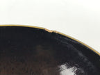 Japanese Lacquer Wood Lidded Bowl Owan Vtg Makie Black Gold Shochikubai LB197-KT - Bowl-chidorivintage.com
