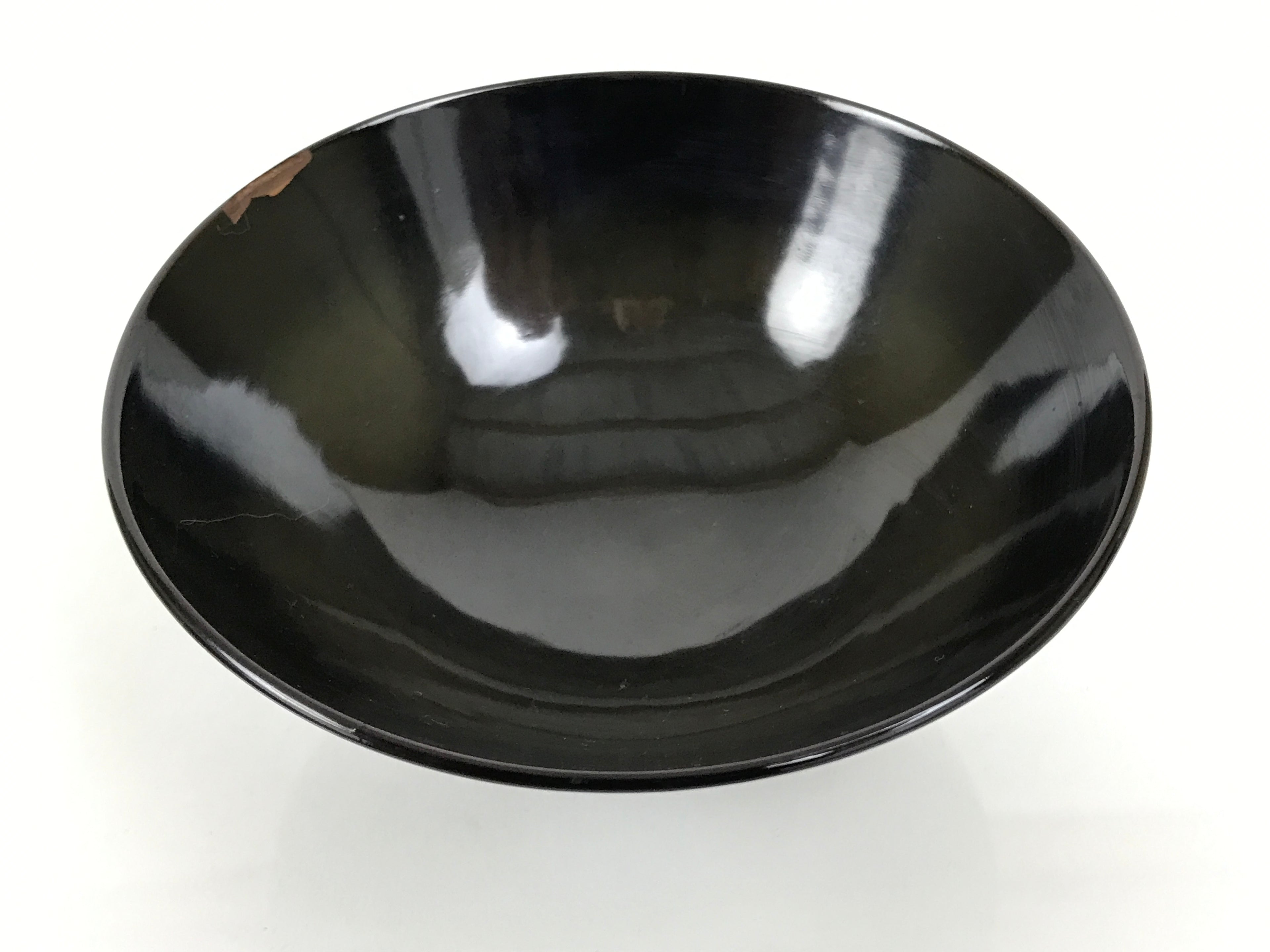 Japanese Lacquer Wood Lidded Bowl Owan Vtg Makie Black Gold Bamboo Plum LB196-KT - Bowl-chidorivintage.com