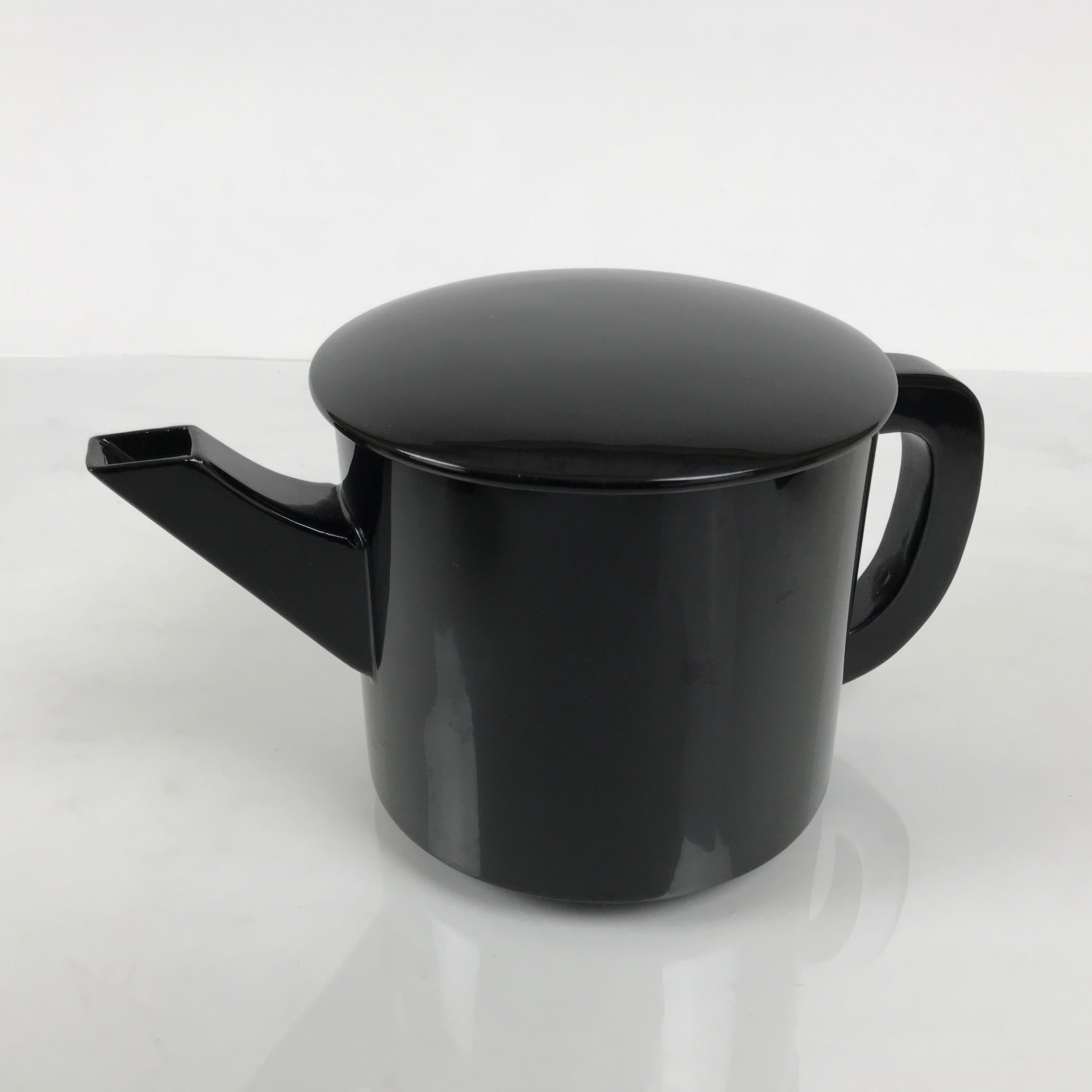 Japanese Lacquer Wooden Serving Pot Vtg Yuto Sobayu Tea Ceremony Kaiseki L620-KT - Lacquerware-chidorivintage.com