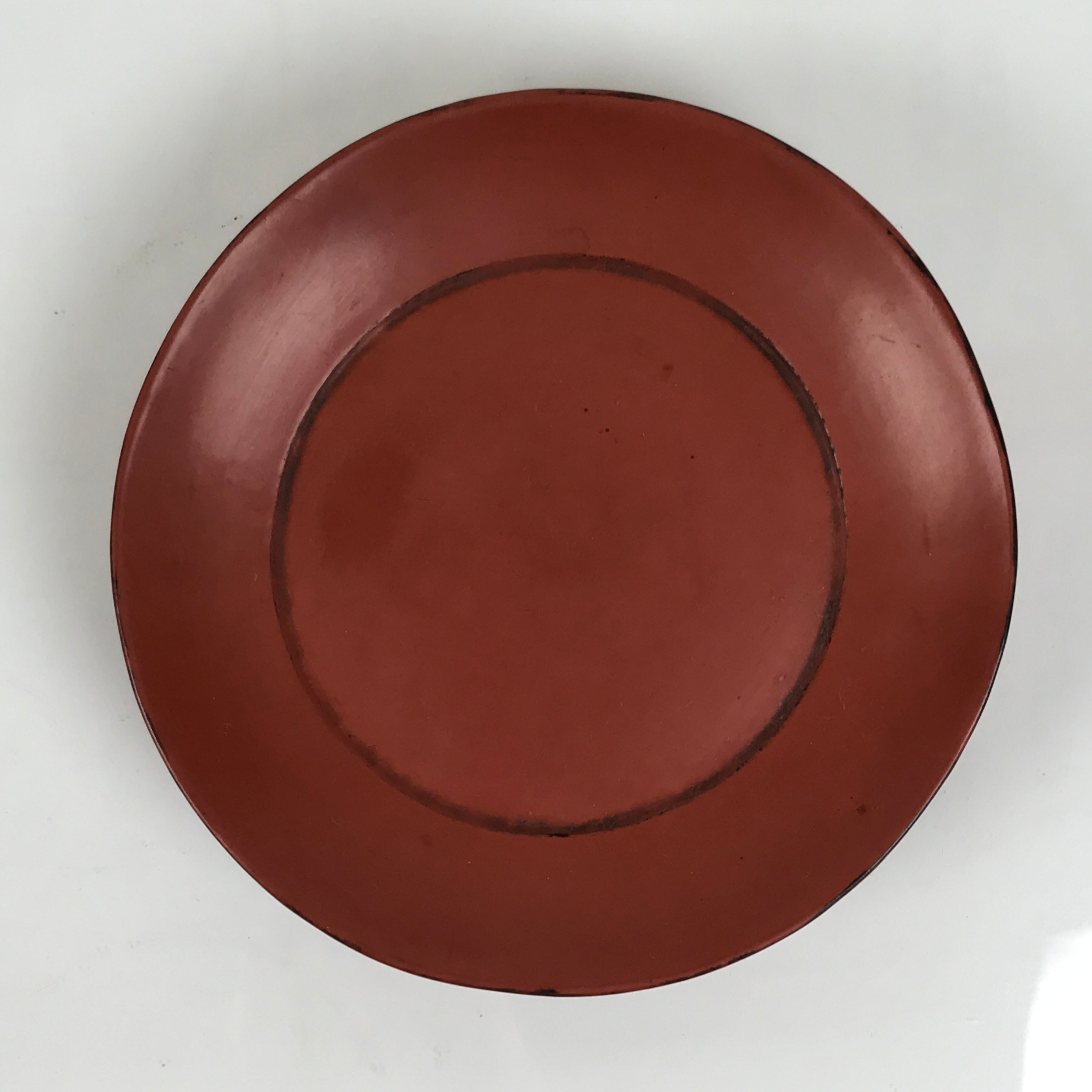 Japanese Lacquered Wooden Small Plate Vtg Kozara Meimeizara Red Black L621-KT - Lacquerware-chidorivintage.com