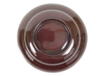 Japanese Lacquered Wooden Lidded Bowl Soup Owan Vtg Simple Brown Red LB200-KT - Bowl-chidorivintage.com