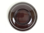 Japanese Lacquered Wooden Lidded Bowl Soup Owan Vtg Simple Brown Red LB200-KT - Bowl-chidorivintage.com