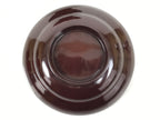 Japanese Lacquered Wooden Lidded Bowl Soup Owan Vtg Simple Brown Red LB204-KT - Bowl-chidorivintage.com