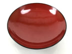Japanese Lacquered Wooden Lidded Bowl Soup Owan Vtg Simple Brown Red LB206-KT - Bowl-chidorivintage.com