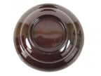 Japanese Lacquered Wooden Lidded Bowl Soup Owan Vtg Simple Brown Red LB207-KT - Bowl-chidorivintage.com