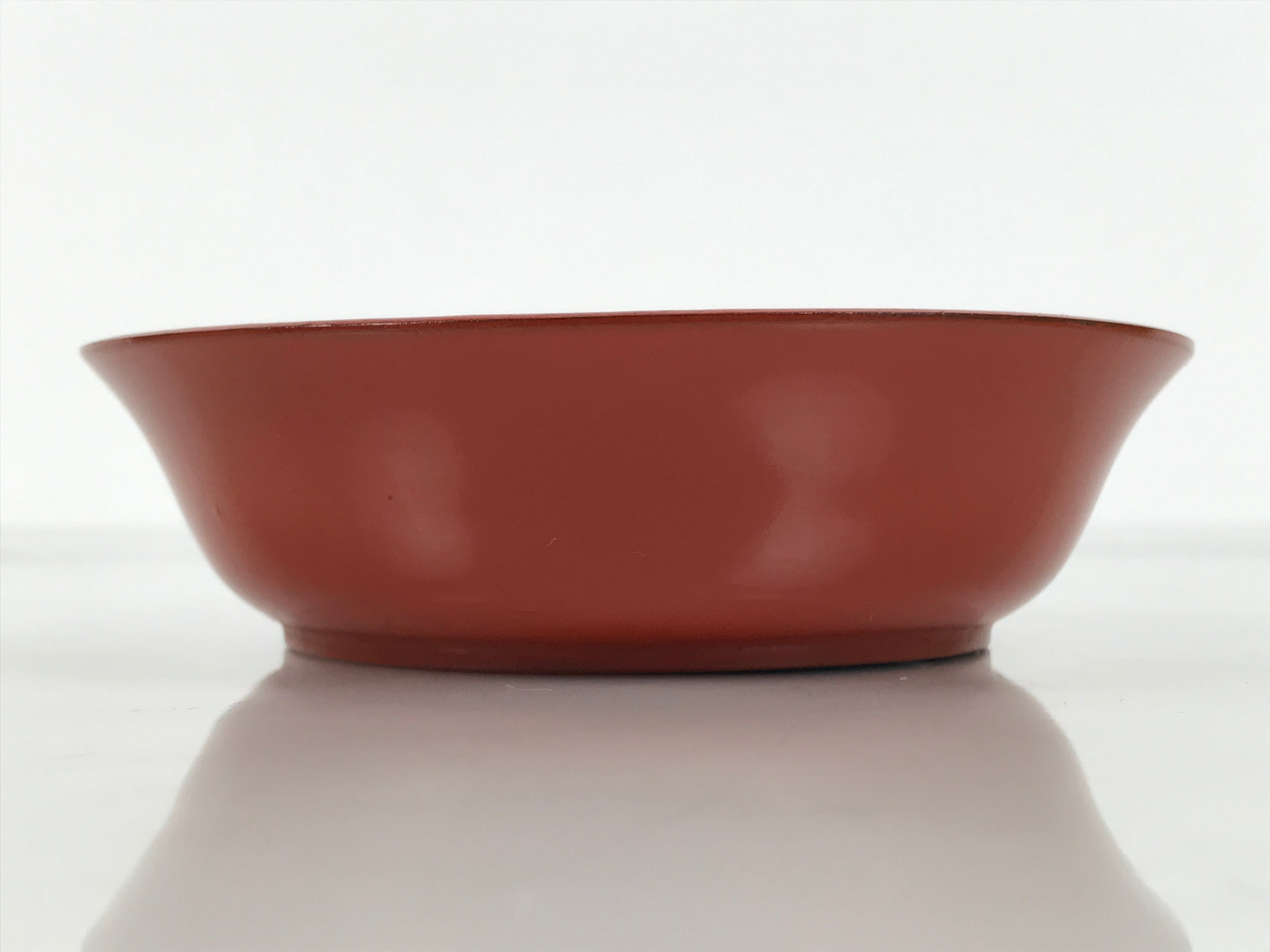 Japanese Lacquered Wooden Small Bowl Vtg Kobachi Dish Urushi Red Orange LB175-KT - Bowl-chidorivintage.com