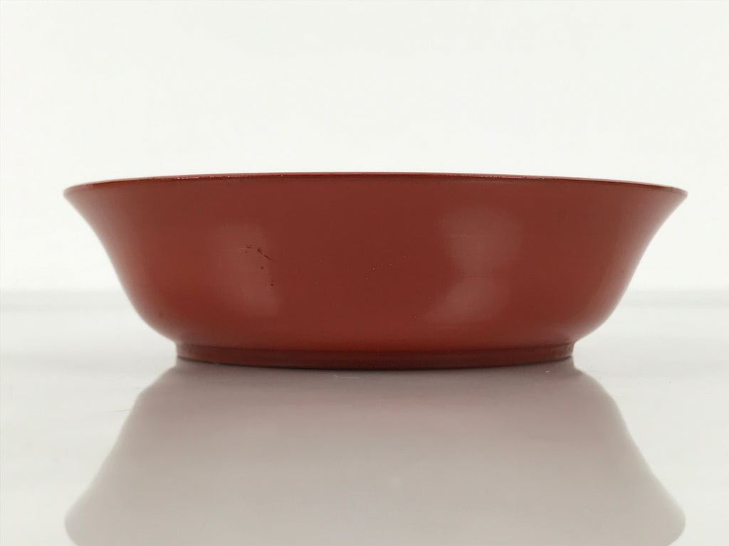 Japanese Lacquered Wooden Small Bowl Vtg Kobachi Dish Urushi Red Orange LB175-KT - Bowl-chidorivintage.com