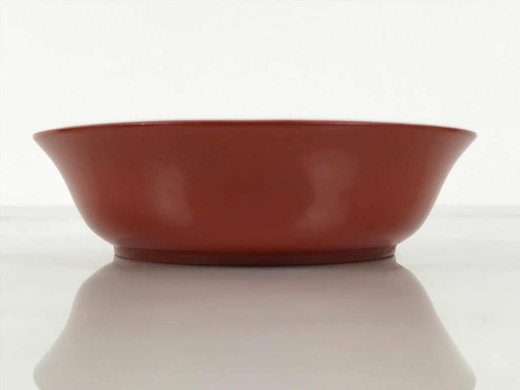 Japanese Lacquered Wooden Small Bowl Vtg Kobachi Dish Urushi Red Orange LB175-KT - Bowl-chidorivintage.com