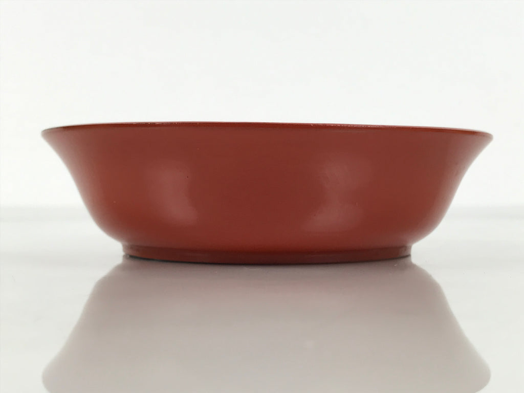 Japanese Lacquered Wooden Small Bowl Vtg Kobachi Dish Urushi Red Orange LB175-KT - Bowl-chidorivintage.com