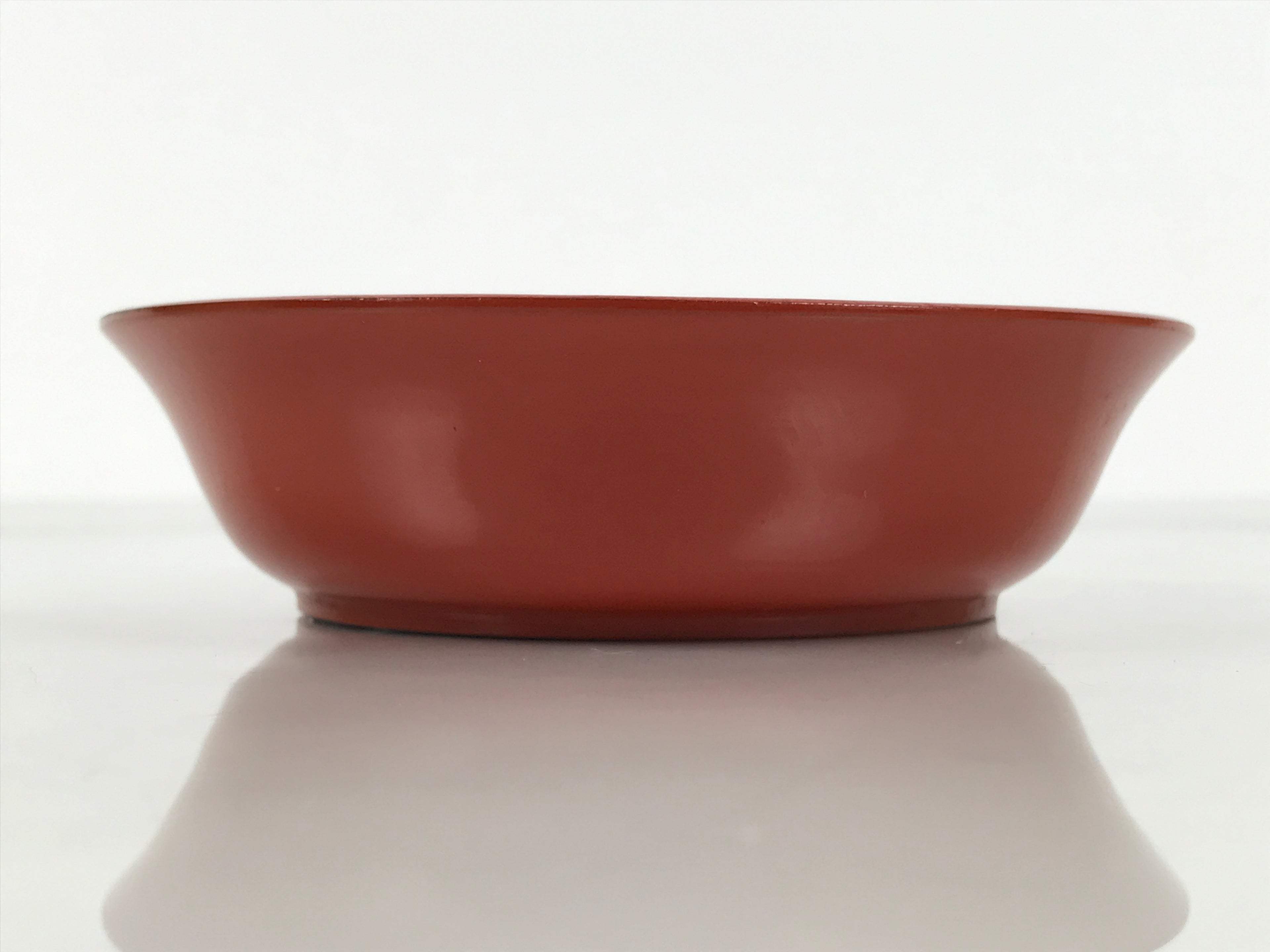 Japanese Lacquered Wooden Small Bowl Vtg Kobachi Dish Urushi Red Orange LB175-KT - Bowl-chidorivintage.com
