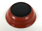 Japanese Lacquered Wooden Small Bowl Vtg Kobachi Dish Urushi Red Orange LB175-KT - Bowl-chidorivintage.com