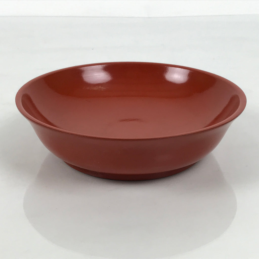 Japanese Lacquered Wooden Small Bowl Vtg Kobachi Dish Urushi Red Orange LB176-KT - Bowl-chidorivintage.com