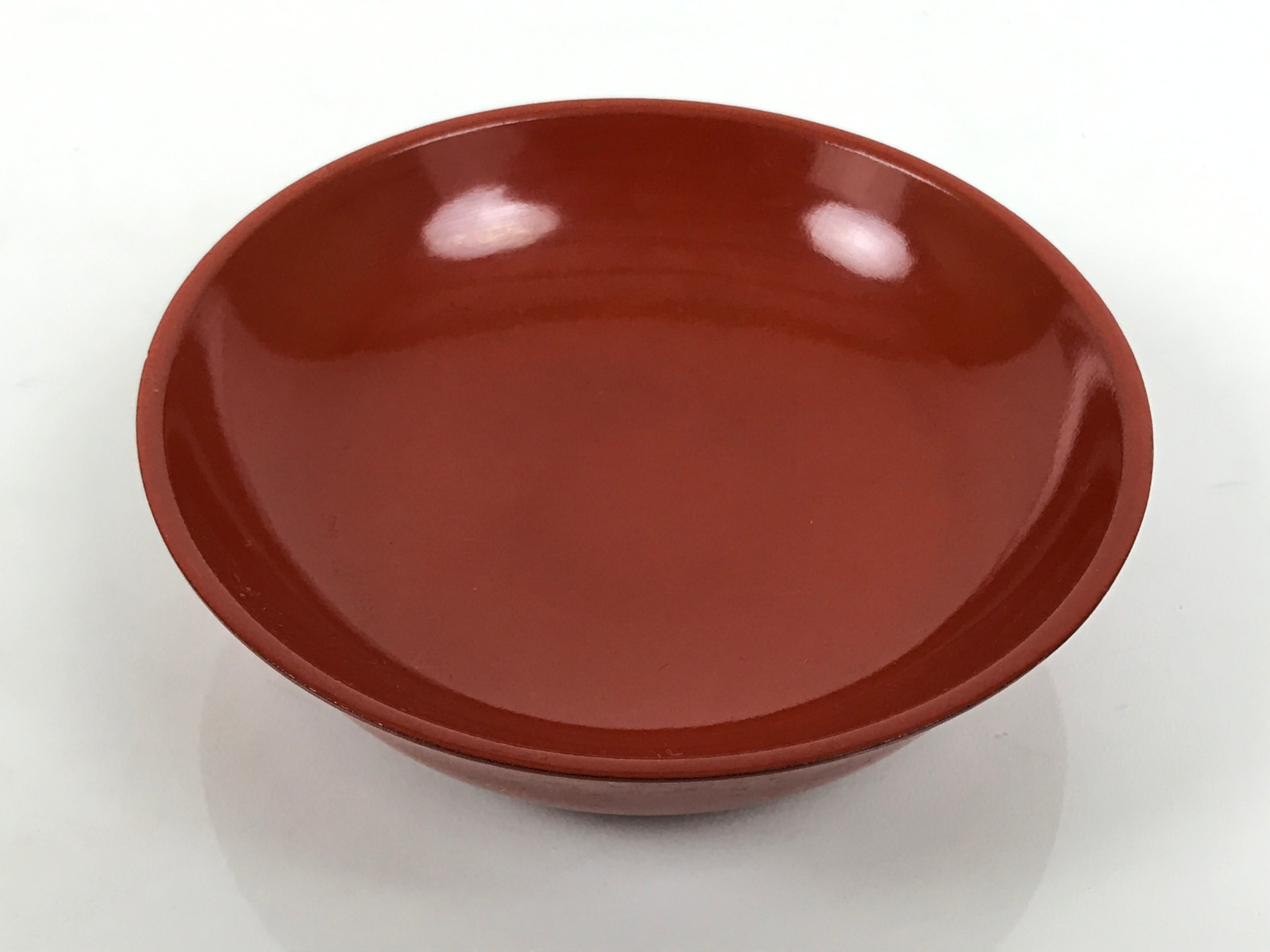 Japanese Lacquered Wooden Small Bowl Vtg Kobachi Dish Urushi Red Orange LB176-KT - Bowl-chidorivintage.com