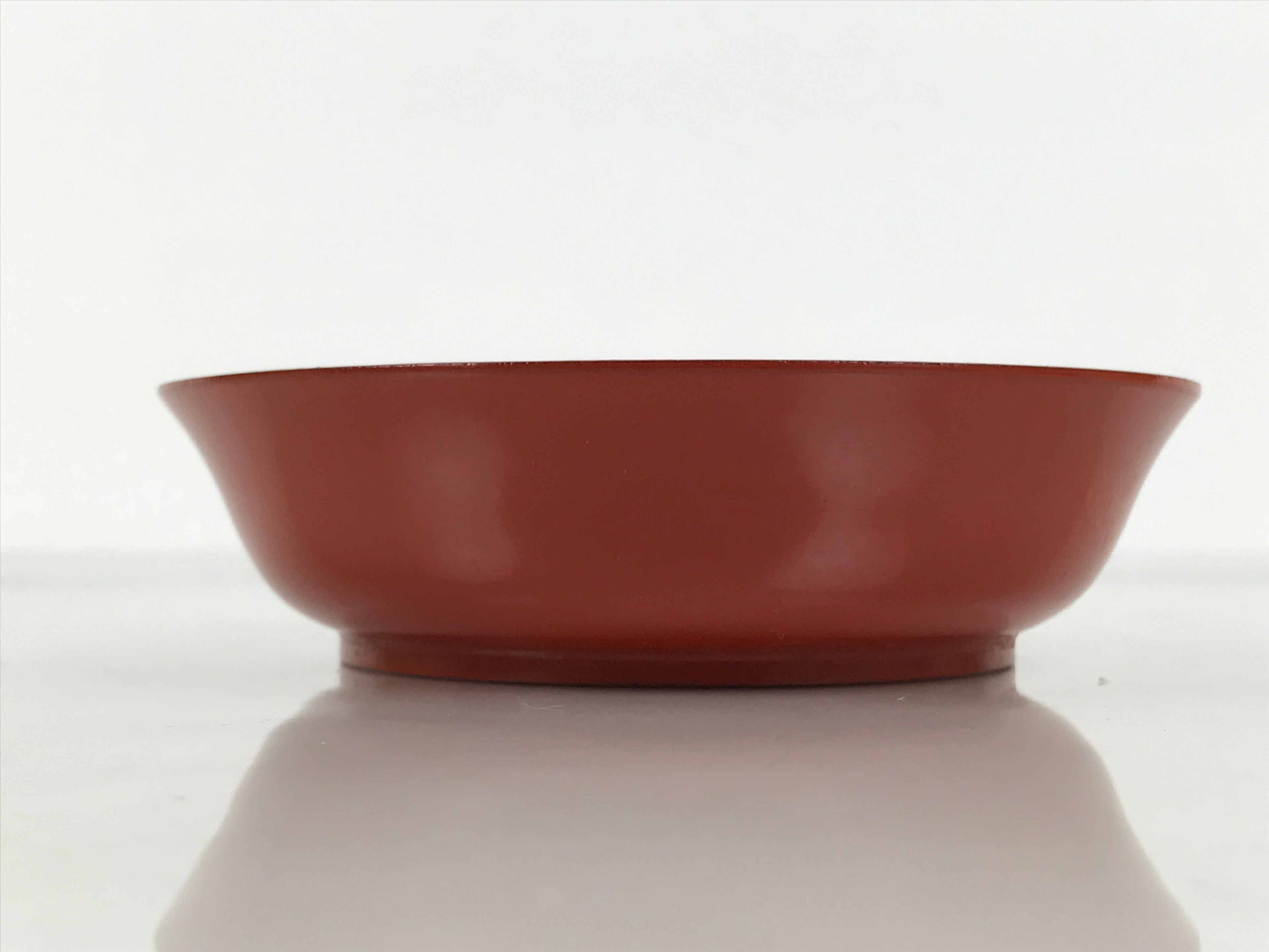 Japanese Lacquered Wooden Small Bowl Vtg Kobachi Dish Urushi Red Orange LB176-KT - Bowl-chidorivintage.com