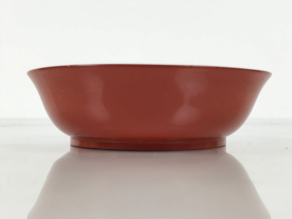 Japanese Lacquered Wooden Small Bowl Vtg Kobachi Dish Urushi Red Orange LB177-KT - Bowl-chidorivintage.com