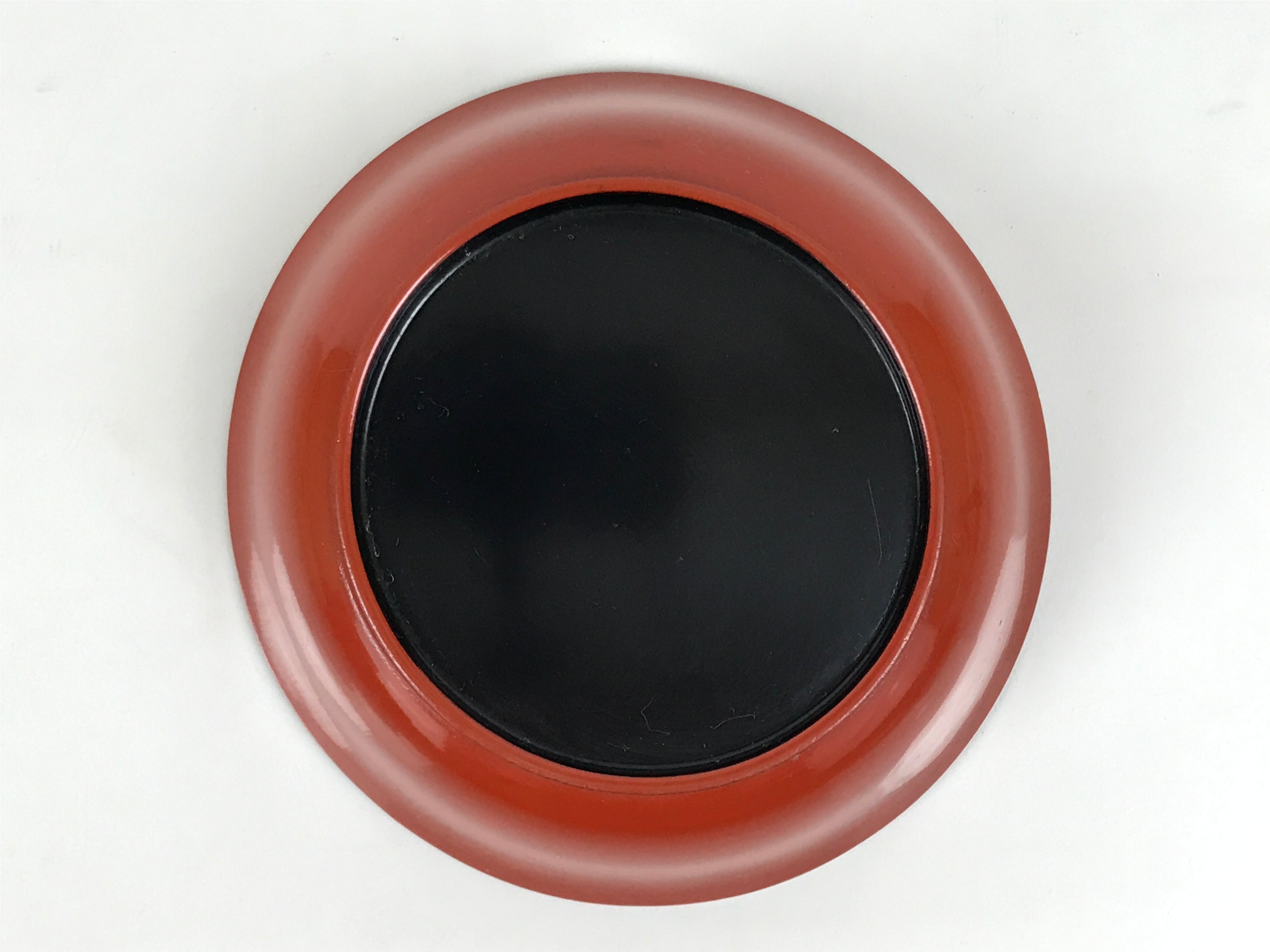Japanese Lacquered Wooden Small Bowl Vtg Kobachi Dish Urushi Red Orange LB177-KT - Bowl-chidorivintage.com