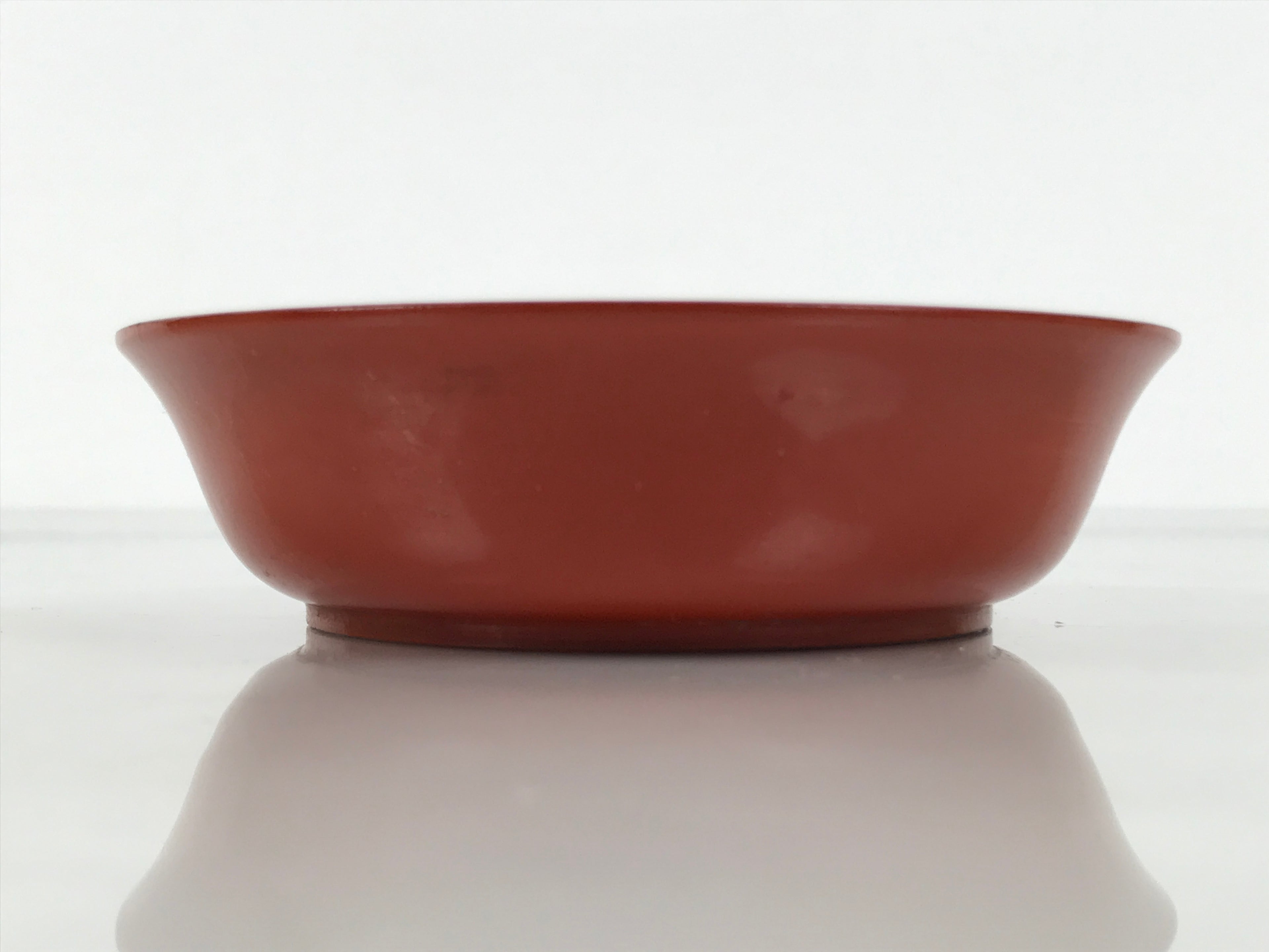 Japanese Lacquered Wooden Small Bowl Vtg Kobachi Dish Urushi Red Orange LB178-KT - Bowl-chidorivintage.com