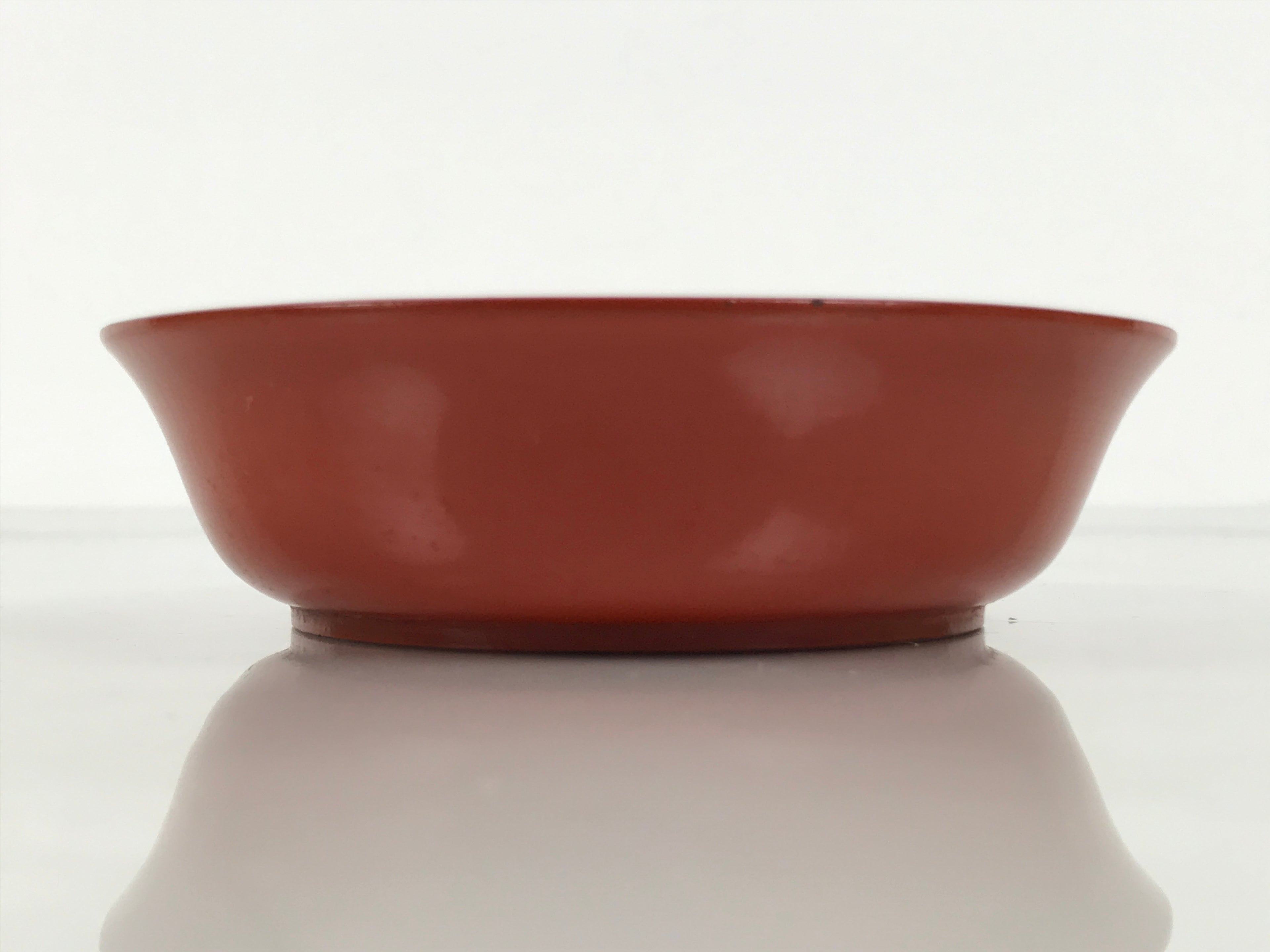 Japanese Lacquered Wooden Small Bowl Vtg Kobachi Dish Urushi Red Orange LB178-KT - Bowl-chidorivintage.com