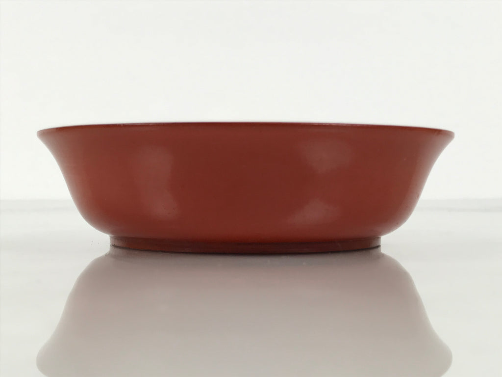 Japanese Lacquered Wooden Small Bowl Vtg Kobachi Dish Urushi Red Orange LB178-KT - Bowl-chidorivintage.com