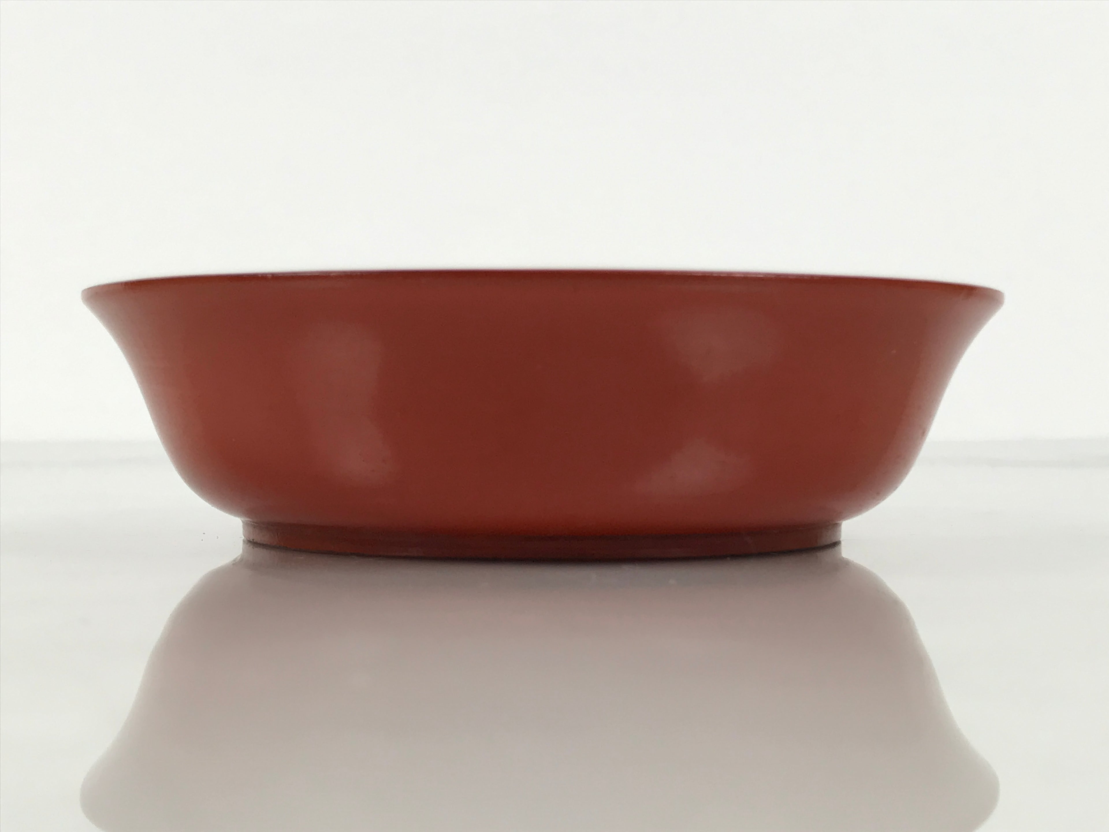Japanese Lacquered Wooden Small Bowl Vtg Kobachi Dish Urushi Red Orange LB178-KT - Bowl-chidorivintage.com