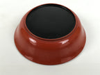 Japanese Lacquered Wooden Small Bowl Vtg Kobachi Dish Urushi Red Orange LB178-KT - Bowl-chidorivintage.com